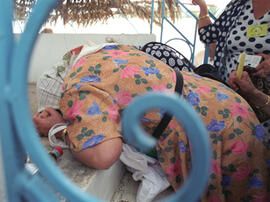
Itinéraires de Belleville à Djerba de femmes juives tunisiennes vivant en France. Photographie et anthropologie. Zyara, El Hamma, Gabès, Tunisie
