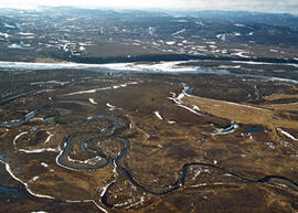
Vivre avec les rennes. Environnement et mobilité. Paysage de toundra. Vallée de l’Apouka, Nord Kamtchatka
