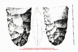 Isenya, hachereaux (méthode de débitage Kombewa). Diapositives 13-18