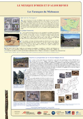 
Le Mexique, terrain de recherche pour l'archéologie et l'ethnologie française. Les Tarasques du Michoacan, poster 1

