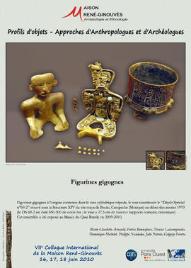 
Profils d'objets. Approches d'anthropologues et d'archéologues, VIIe colloque international de la Maison René-Ginouvès. Figurines gigognes
