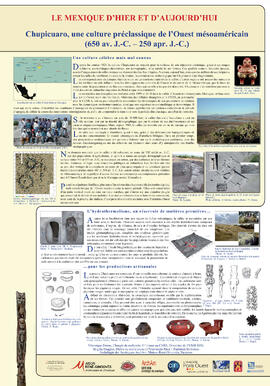 
Le Mexique, terrain de recherche pour l'archéologie et l'ethnologie française. Chupicuaro, une culture préclassique de l'Ouest mésoaméricain (650 av. J.-C. – 250 apr. J.-C.)
