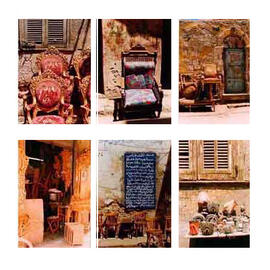
Les couleurs d'Alexandrie. Souk al Goma. Puis je me perds dans Alex. Peu importe le lieu, un taxi me ramènera toujours « shara Batalsa » à l’appartement du Centre d’Etudes Alexandrines
