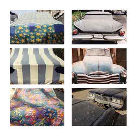 
Les couleurs d'Alexandrie. Vélos et carrosseries. J’y ai trouvé le même désordre qu’à Alexandrie.  J’ai commencé à faire du rangement, à tenter un classement par forme, par couleur, par binôme, par trinôme, je ne sais par quel instinct taxinomique. Photo 3
