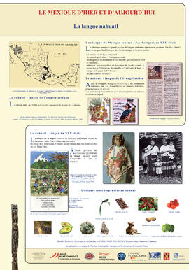 
Le Mexique, terrain de recherche pour l'archéologie et l'ethnologie française. La langue nahuatl
