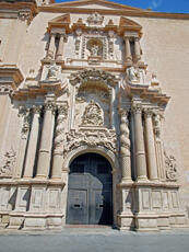
Les carrières de El Ferriol et l'atelier de sculpture d'Elche (Alicante). Portail de l'église Santa Maria
